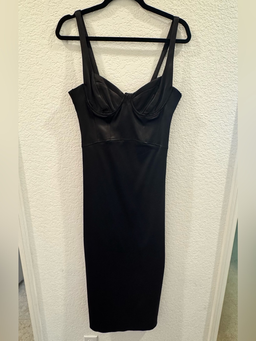 Zara Black Silk Dress